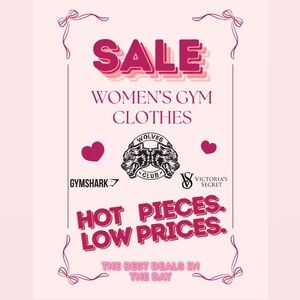 Selling my ENTIRE gym collection😱🚨BEST DEALS🎀 SHOP NOW⬇️